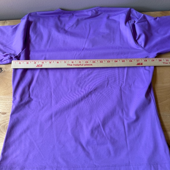 LBH TOP 3/4 SLEEVE NYLON SPANDEX LIGHTWEIGHT CASUAL STRETCHY SLEEK VERSATILE XL - Picture 7 of 11